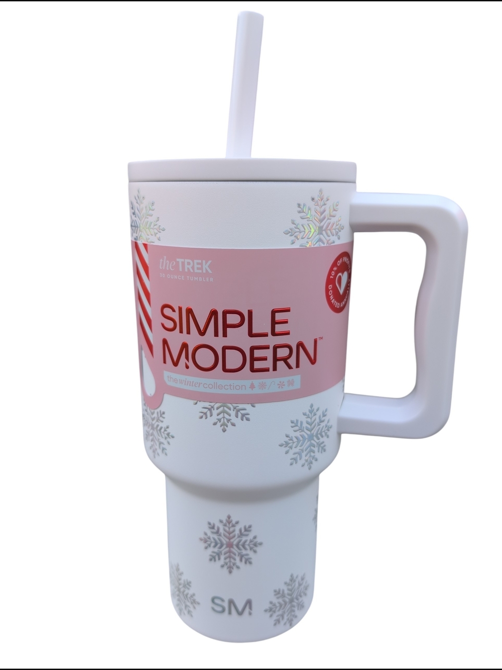 Nwt The Trex Simple Modern Tumbler Snowflakes Edition Premium Stainless Steel